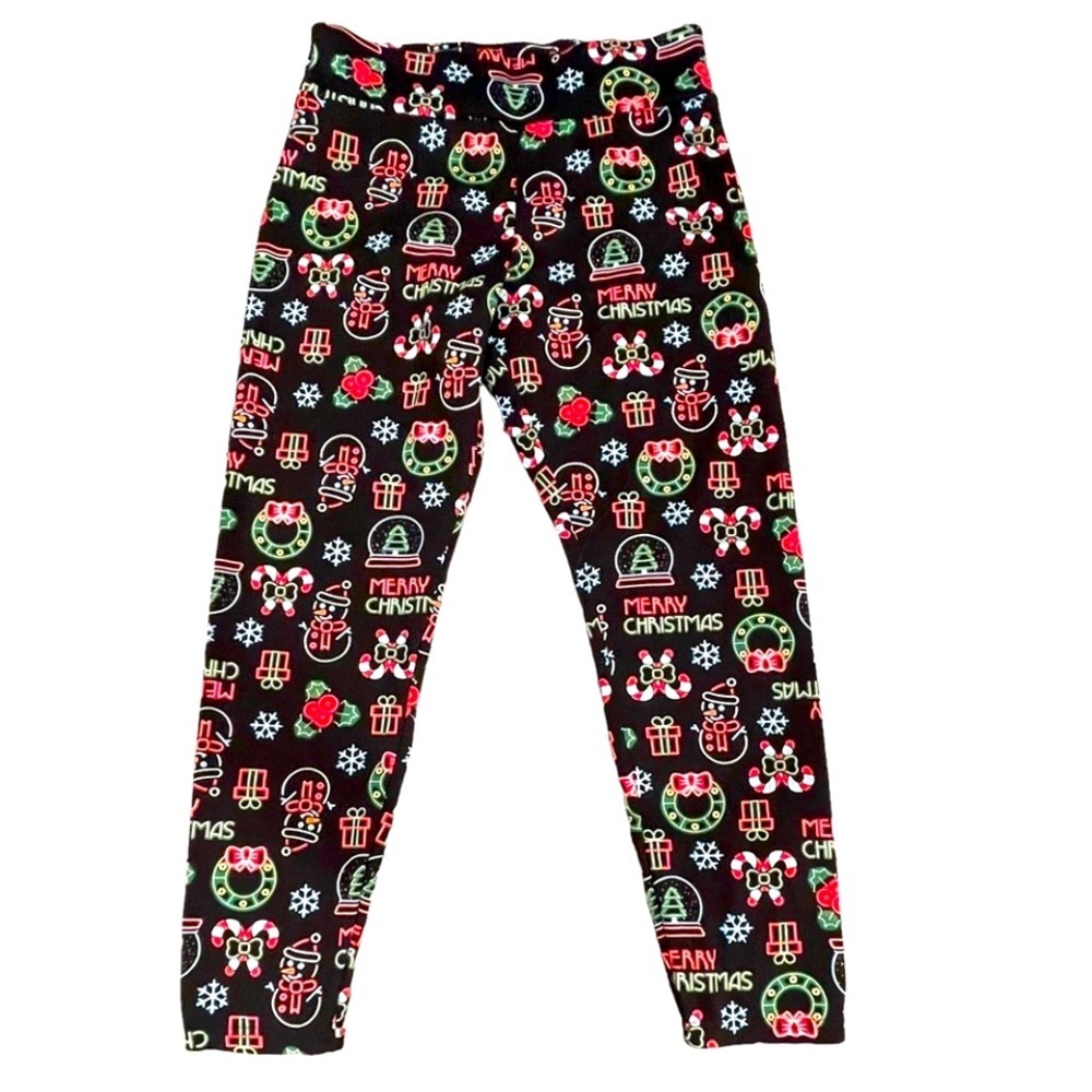NWOT NoBo Size XL (15-17) High Waist Fleece Lined Skinny Holiday Pants